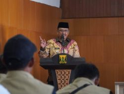 Bupati Sukabumi Lantik Pengurus FPRB, Kolaborasi Kesiapsiagaan Penanggulangan Bencana.