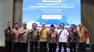 FGD Elektrifikasi Angkutan Umum, Ditjen Hubdat,: Selaras Dengan Target Net Zero Emission 2060.