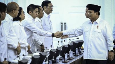 Melalui Sidang Kabinet Paripurna, Prabowo Perintahkan Jajaran Perkuat Stabilitas Nasional.