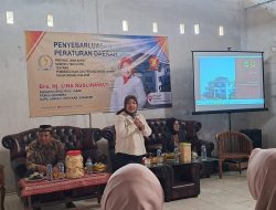 Anggota DPRD Provinsi Jabar, Sambangi Desa Kutajaya, Sosialisasi Perda Pemberdayaan Perlindungan Perempuan.