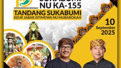 Pemerintah Kabupaten Sukabumi Mengucapkan Selamat Memperingati HJKS Ke-155, 10 September 2025.