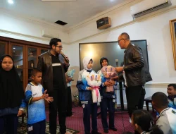 Pemkot Sukabumi, Tunjukan Rasa Peduli Melalui Silaturahmi Bersama Dengan Atlet Popda dan Peparpeda.