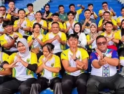 Ketua DPRD Kab. Sukabumi, Budi Azhar Optimis Dukung Penuh Semangat Juara Atlet Pencak Silat di BK Porprov Jabar 2025.