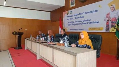 Apresiasi Bunda Paud, Hj. Rina,: Pembentukan Karakter dan Akhlak Bagi Anak Harus Dimulai Sejak Dini.