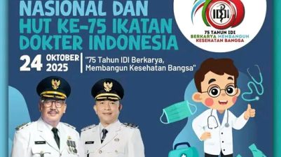 Pemkab Sukabumi Mengucapkan Selamat Hari Dokter Nasional dan HUT Ke 75 IDI.