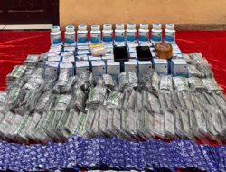 Polres Sukabumi Kota Berhasil Amankan Dua Pelaku Pengedar Narkotika, dan Ribuan Obat Keras Terbatas.