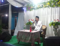 Hadiri Maulid Nabi, Kades Warungmenteng,: Perjalanan Religi Harus Sesuai Dengan Suri Tauladan Baginda Nabi.
