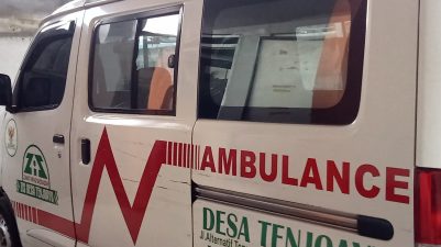 Pemdes Tenjoayu Miliki Ambulans Hasil Semangat Membangun Dari Rakyat Untuk Rakyat.