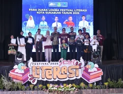 Melalui Festival Literasi 2025, Pemkot Sukabumi Dorong Terbentuknya Smart Generation Lebih Maju.