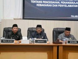 Paripurna DPRD Kab. Sukabumi, Agenda Sampaikan Pandangan Umum Fraksi Atas Nota Pengantar Bupati.