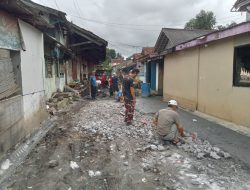 Pemdes Sundawenang Apresiasi warga Kp. Bolang Benahi Jalan Secara Swadaya.