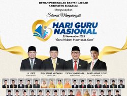DPRD Kabupaten Sukabumi Mengucapkan Selamat Memperingati Hari Guru Nasional 2025.