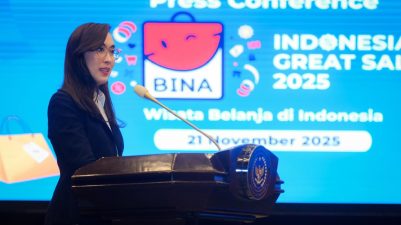 Menteri Pariwisata Luncurkan “BINA Indonesia Great Sale 2025, Perkuat Perputaran Ekonomi Nasional.