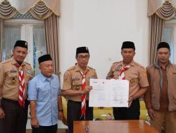 Ketua Kwarcab Kab. Sukabumi, Lantik Pengurus Mabisaka dan Pinsaka Adhyasta Pemilu, Tumbuhkan Tunas Bangsa Lebih Baik.