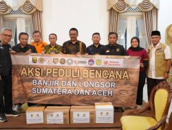 Pemkab Sukabumi Salurkan Bantuan Bagi Korban Bencana Aceh Sumatera, Melalui Relawan Jampang Peduli.