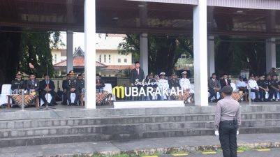 Wabup Sukabumi, Bacakan Pidato Presiden RI Pada Upacara Peringatan Hari Bela Negara Ke-77, Momentum Perkuat Kesatuan Bangsa.