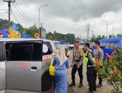 Sigap, Pos Pam Terpadu Exit Tol Parungkuda Bantu Persalinan Ibu Hamil