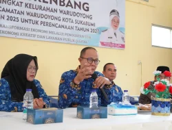 Musrenbang Kelurahan Warudoyong, Wali Kota Sukabumi Tegaskan Setiap Usulan Warga Harus Lebih di Prioritaskan.