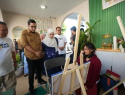Wakil Walikota Sukabumi, Buka Ruang Kreatif Lawungkala di Hari Batik Fractikal Tingkat Kota Sukabumi.