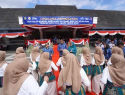 Wali Kota Sukabumi, Bertindak Sebagai Pembina Upacara Pada Peringatan HUT Ke-54 Korpri, Hari Guru Nasional, dan HUT Ke-80 PGRI.