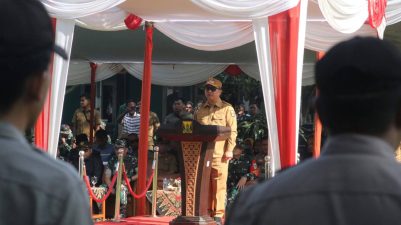 (TMMD) ke 127, Wakil Bupati Sukabumi,: Wujud Kerjasama yang Baik Bersama TNI dan Masyarakat Percepat Pembangunan.