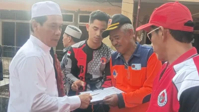 Komisi III DPRD Kab. Sukabumi, Tinjau Lokasi Bencana Tanah Bergerak di Wilayah Kecamatan Bantargadung.