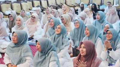 Pengajian Rutin TP-PKK Kota Sukabumi, di Hiasi Dengan Kegiatan Tadarus Ramadan 1447 H.