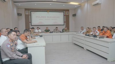 Polres Sukabumi Gelar Rapar Koordinasi Lintas Sektoral, Pastikan Keamanan dan Kelancaran Jelang Arus Mudik Lebaran 2026.