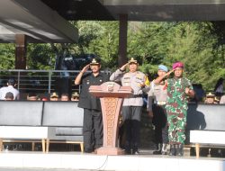 Jelang Idhul Fitri, Polres Sukabumi,  Gelar Pasukan Operasi Lodaya