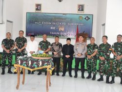 Hadiri Syukuran HUT Ke-14 Kodim 0622/Kabupaten Sukabumi, H. Andreas,: Jaga Kekompakan Wujudkan Sukabumi Mubarakah.