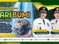 Pemerintah Kabupaten Sukabumi Mengucapkan Selamat Hari Bumi 22 April 2026.