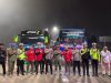 Ribuan Buruh Ke Monas, Polres Sukabumi Kawal,  Himbau Tertib