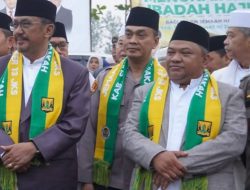 Ketua DPRD Kab.Sukabumi Hadiri Pelepasan Jemaah Haji Kloter 13 JKS