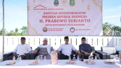 Pemkot Sukabumi Salurkan Sapi Kurban, Wali Kota,: Jadikan Semangat Kurban Sebagai Bentuk Nyata Kepedulian Terhadap Sesama.