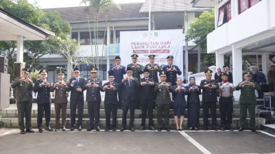 Pemkot Sukabumi Gelar Upacara Peringatan Hari Lahir Pancasila 01 Juni 2026.