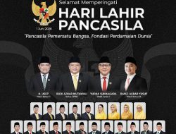 DPRD Kab. Sukabumi Mengucapkan Selamat Hari Lahir Pancasila 01 Juni 2026.