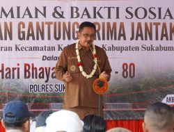Bupati Sukabumi Hadiri Peresmian Jembatan Gantung Prima Jantake,: Tunjang Aksesibilitas dan Perekonomian Warga.