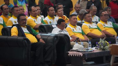 Hadiri Pelantikan Kormi, Ketua DPRD Kab. Sukabumi,: Dorong Tumbuhnya Budaya Olahraga Rekreasi di Tengah Masyarakat.