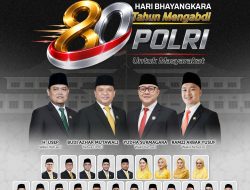 DPRD Kabupaten Sukabumi Mengucapkan Selamat Hari Bhayangkara Ke 80, Apresiasi Polri Untuk Masyarakat.