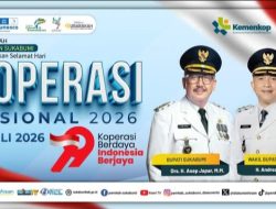 Pemkab Sukabumi Mengucapkan Selamat Memperingati Hari Koperasi Nasional 12 Juli 2026.