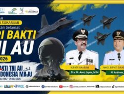 Pemkab Sukabumi Mengucapkan Selamat Hari Bakti TNI AU Ke-79.