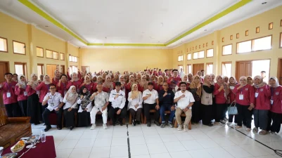 Wakil Wali Kota Sukabumi, Buka Pelatihan Vokasi Bagi Wirausahawan Baru Angkatan II Tahun 2026 di SMKN 3 Kota Sukabumi.
