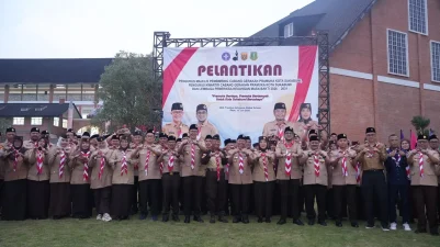 Ketua Mabicab Gerakan Pramuka Kota Sukabumi, Kak H. Ayep Zaki Melantik Jajaran Kwarcab Gerakan Pramuka Kota Sukabumi Masa Bakti 2026–2031.