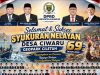 DPRD Kab. Sukabumi Mengucapkan Selamat Syukuran Hari Nelayan Desa Ciwaru Geopark Ciletuh ke-69.