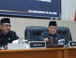 Paripurna ke 11 DPRD Bersama Pemkab Sukabumi, Pertanggungjawaban Pelaksanaan APBD 2025 Siap Ditetapkan Menjadi Perda.