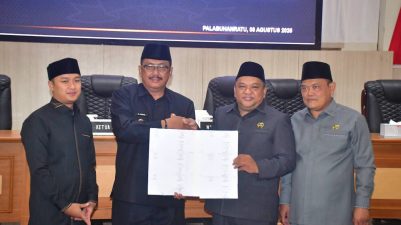 Bupati Sukabumi Hadiri Rapat Paripurna DPRD Bahas Sejumlah Agenda Strategis