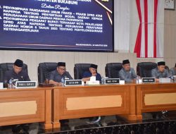 Paripurna DPRD, Bupati Sukabumi Dukung Penuh Revisi Perda Penyelenggaraan Ketenagakerjaan.