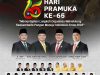 DPRD Kabupaten Sukabumi, Mengucapkan Selamat Memperingati Hari Pramuka Ke-65.