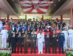 Tanpa Sekat Pejabat dan Masyarakat, Ketua DPRD Kab. Sukabumi Turut Rasakan Panas di Upacara HUT RI Ke-81.