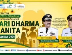 Pemkab Sukabumi Mengucapkan Selamat Hari Dharma Wanita, 05 Agustus 2026.